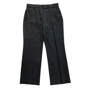 Briggs Pants Petite Gray Slimming Solution Comfort Waistband Stretch Work 10P